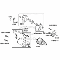 Ölpumpe, Anlasser & Anlasserfreilauf