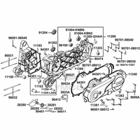 Kurbelgehäuse & Variomatikdeckel