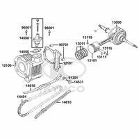 Zylinder & Kurbelwelle