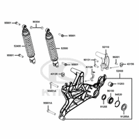 Stoßdämfer hinten & Schwingarm