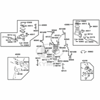 Hauptbremszylinder, Bremssättel, Bermshebel & Bremsschlauch