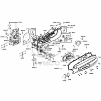 Kurbelwellengehäuse & Variomatikdeckel