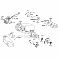 Lichtmaschine, Ölpumpe, Anlasser & Anlasserfreilauf