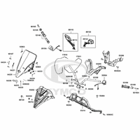 Lenker, Spiegel & Lenkerverkleidung