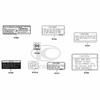 Aufkleber & Hinweisschilder