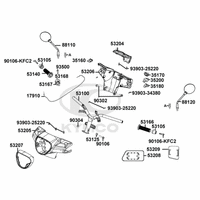 Lenker, Spiegel & Bowdenzüge