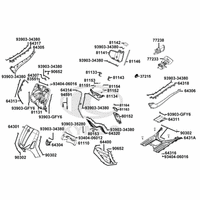 Verkleidung vorne & Trittbrett
