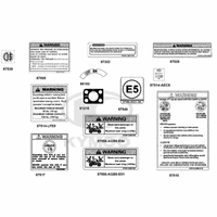 Aufkleber & Hinweis - Schilder