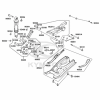 Schwinge & Federbein hinten