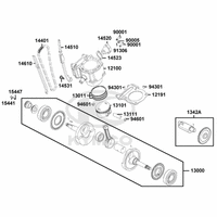 Zylinder & Kurbelwelle