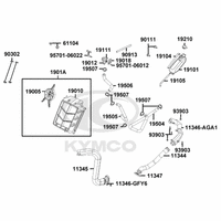 Kühlanlage & Luftschlauch Variomatik