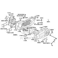 Kurbelgehäuse & Variomatikdeckel
