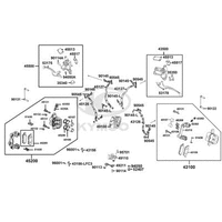Hauptbremszylinder vo.,Bremsschläuche & ABS Steuergerät