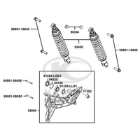 Stoßdämfer hinten & Schwingarm