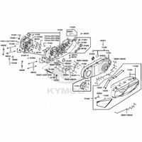 Kurbelgehäuse & Variomatikdeckel