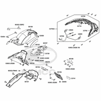 Rücklicht & hintere Radabdeckung