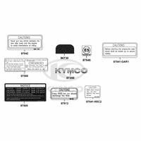 Aufkleber & Hinweisschilder