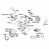 Lenker, Spiegel & Bowdenzüge