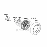 Hinterrrad & Bremsscheibe