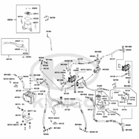 Hauptbremszylinder vo., Bremsschläuche & ABS Steuergerät