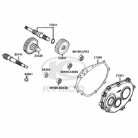 Getriebe & Getriebedeckel