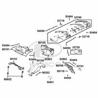 Rücklicht, Spritzschutz & Radabdeckung hinten