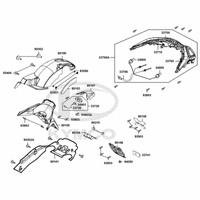 Rücklicht & hintere Radabdeckung
