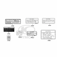 Aufkleber & Hinweisschilder