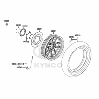 Hinterrrad & Bremsscheibe