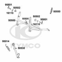 Hauptständer & Seitenständer