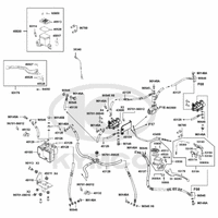 Hauptbremszylinder vo., Bremsschläuche & ABS Steuergerät