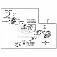 Kardangetriebe hinten