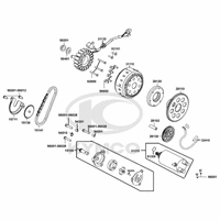 Lichtmaschine, Ölpumpe & Anlasser