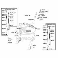 Gabelholm,Gabelbrücke & Lenkkopflager