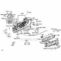Kurbelgehäuse & Variomatikdeckel