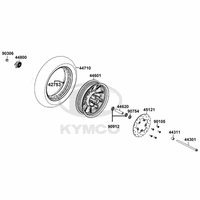 Vorderrad & Bremsscheibe