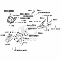 Verkleidung vorne & Trittbrett