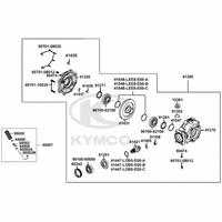 Kardangetriebe hinten