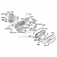 Kurbelgehäuse & Variomatikdeckel