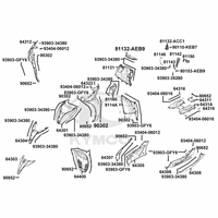 Verkleidung vorne & Trittbrett