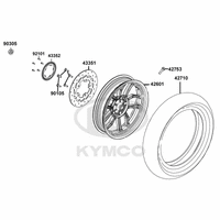 Hinterrrad & Bremsscheibe