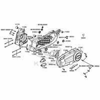 Kurbelgehäuse & Variomatikdeckel