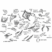 Verkleidungen vorne & Trittbrett