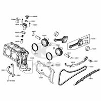 Zylinder, Kolben & Pleuel