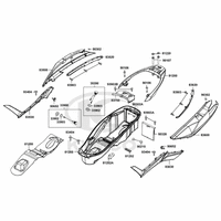 Verkleidung hinten & Helmfach