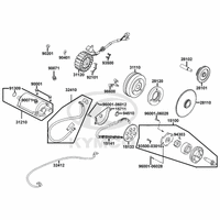 Lichtmaschine, Anlasser & Ölpumpe