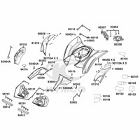 Verkleidungen hinten