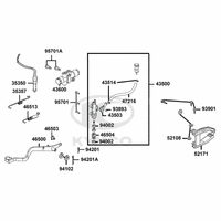 Hauptbremszylinder hinten & Fußbremse