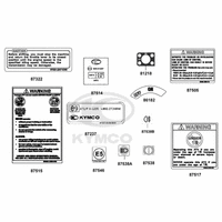 Aufkleber & Hinweis - Schilder