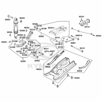 Schwinge & Federbein hinten
